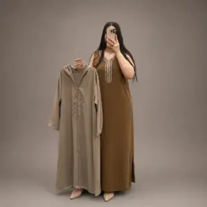 Ensemble Djellaba avec Capuche