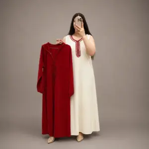 Ensemble Djellaba avec Capuche
