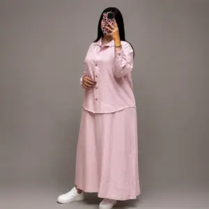 Ensemble Femme en Lin Froissé