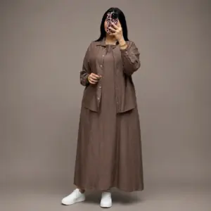 Ensemble Femme en Lin Froissé