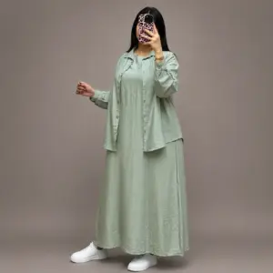 Ensemble Femme en Lin Froissé