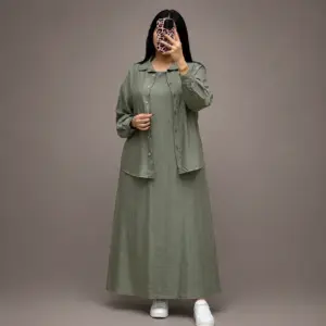 Ensemble Femme en Lin Froissé