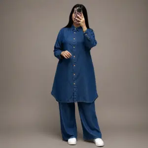 Ensemble Jean Lamis avec Pantalon Large